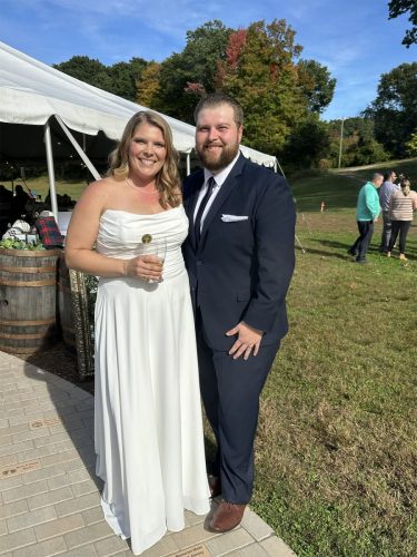 Hannah & Aaron Celebrating their Elopement